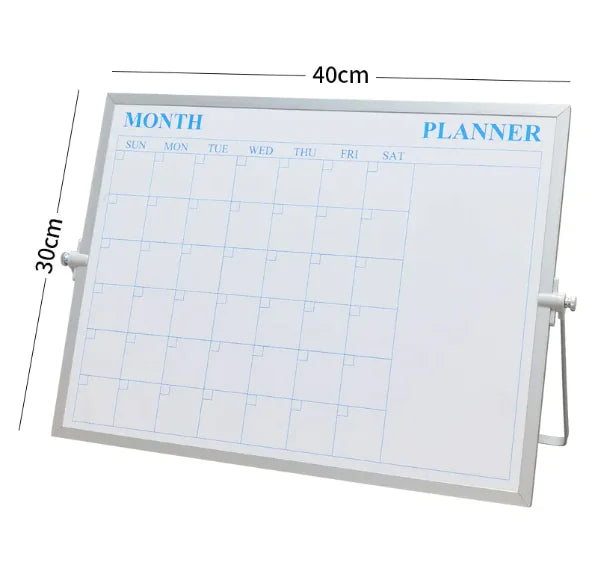 DualScribe Magnetic Desktop Whiteboard