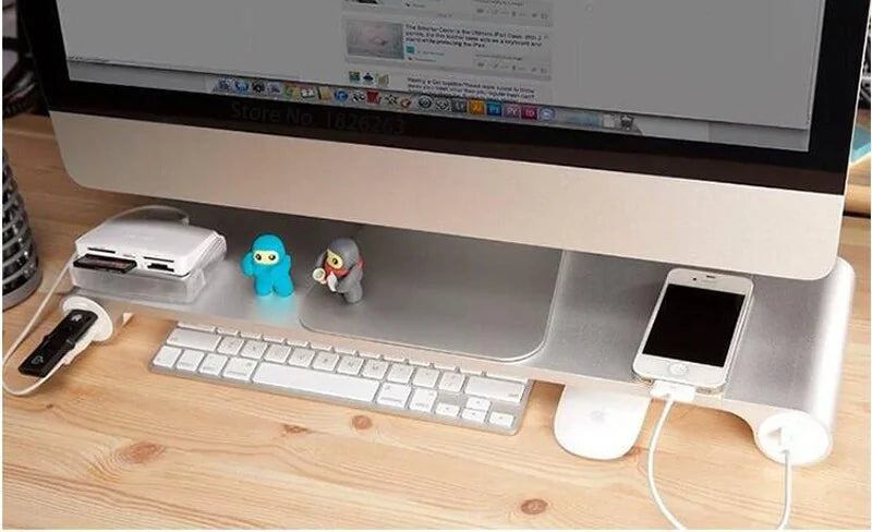 Aluminum Desktop Monitor Stand